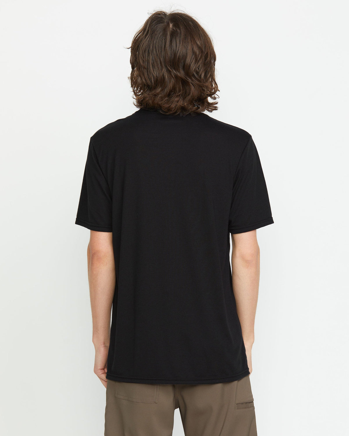 Men's Stone Tech Short Sleeve Tee Black - Volcom