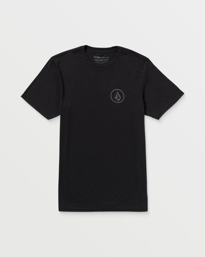 Men's Stone Tech Short Sleeve Tee Black - Volcom