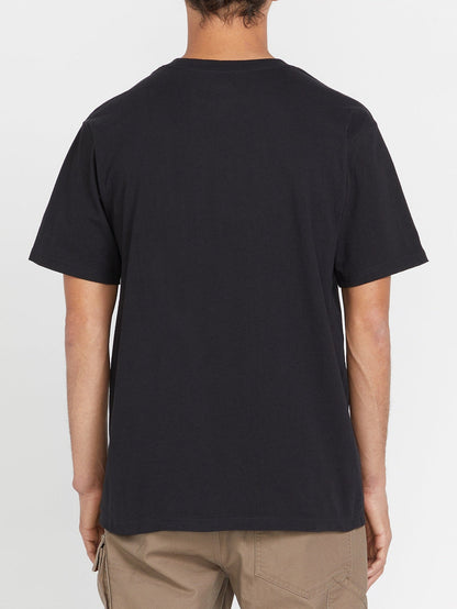 Men's Volcom Workwear Certifico Short Sleeve Tee Black - Volcom