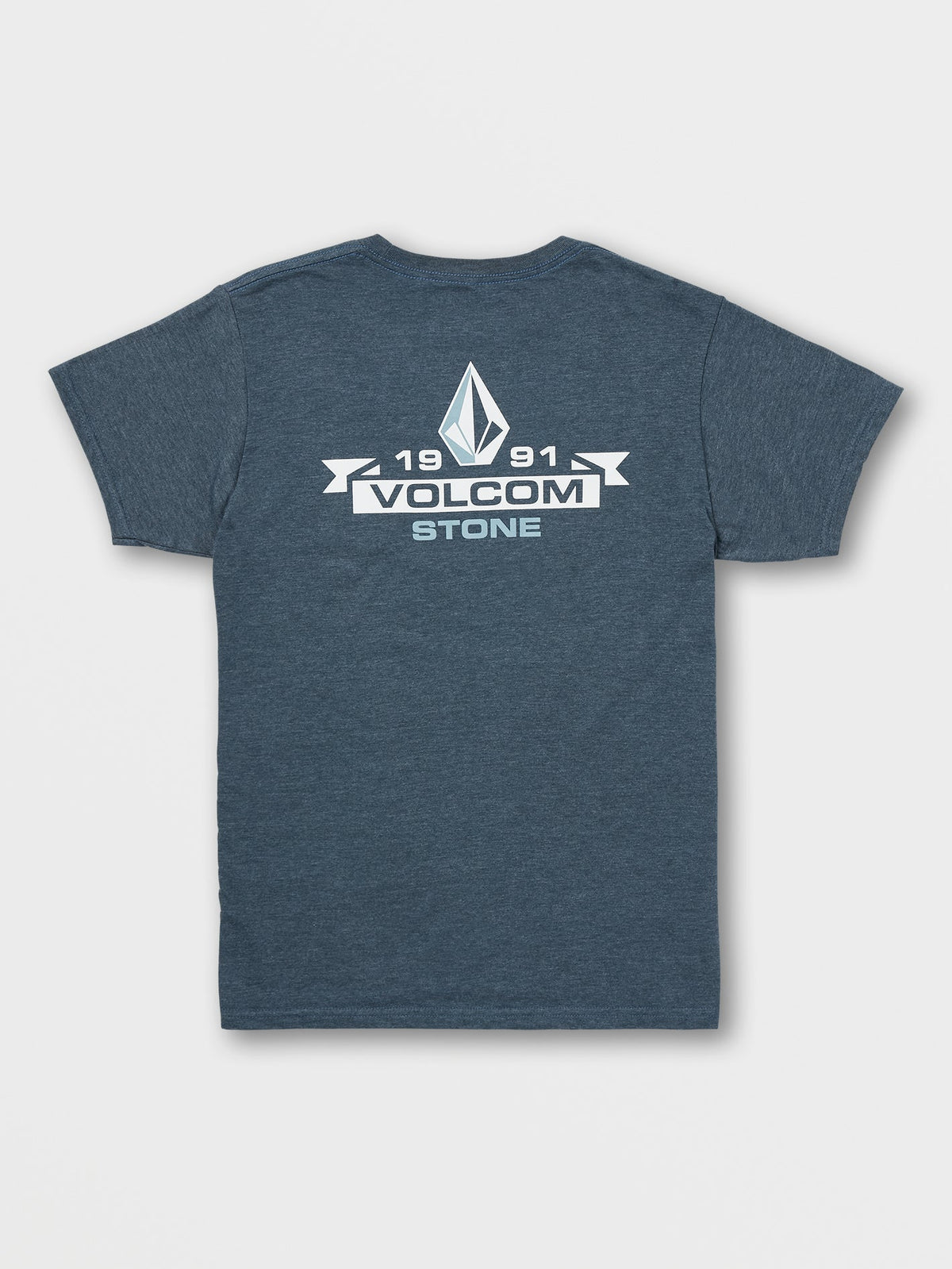 Men's Blaquedout Short Sleeve Tee Navy Heather - Volcom