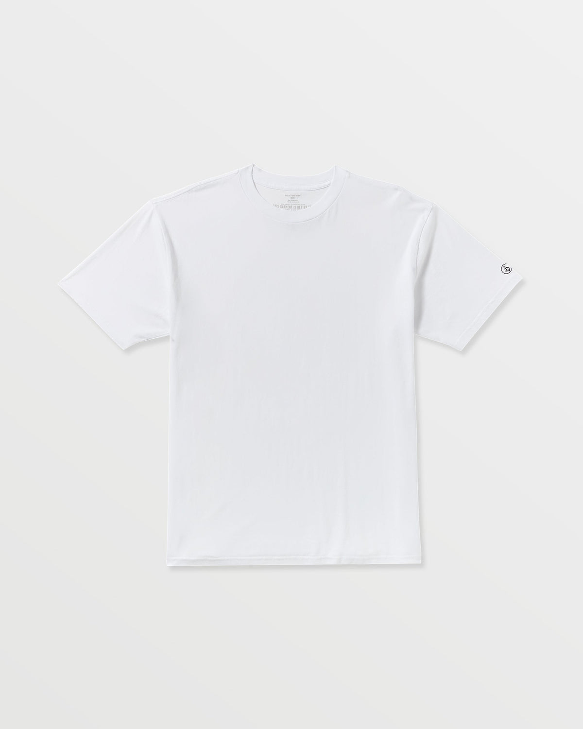 Men's Solid Short Sleeve Tee White - Volcom
