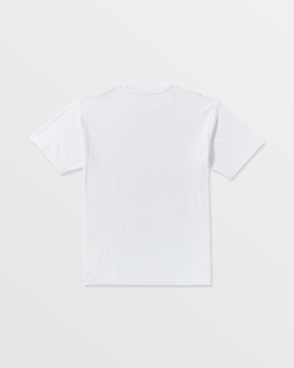Men's Solid Short Sleeve Tee White - Volcom