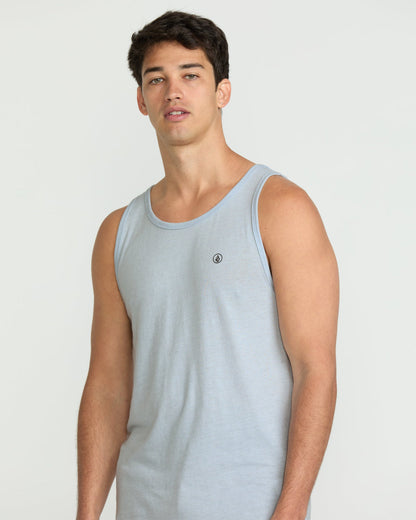 Men's Solid Heather Tank Carolina Blue - Volcom