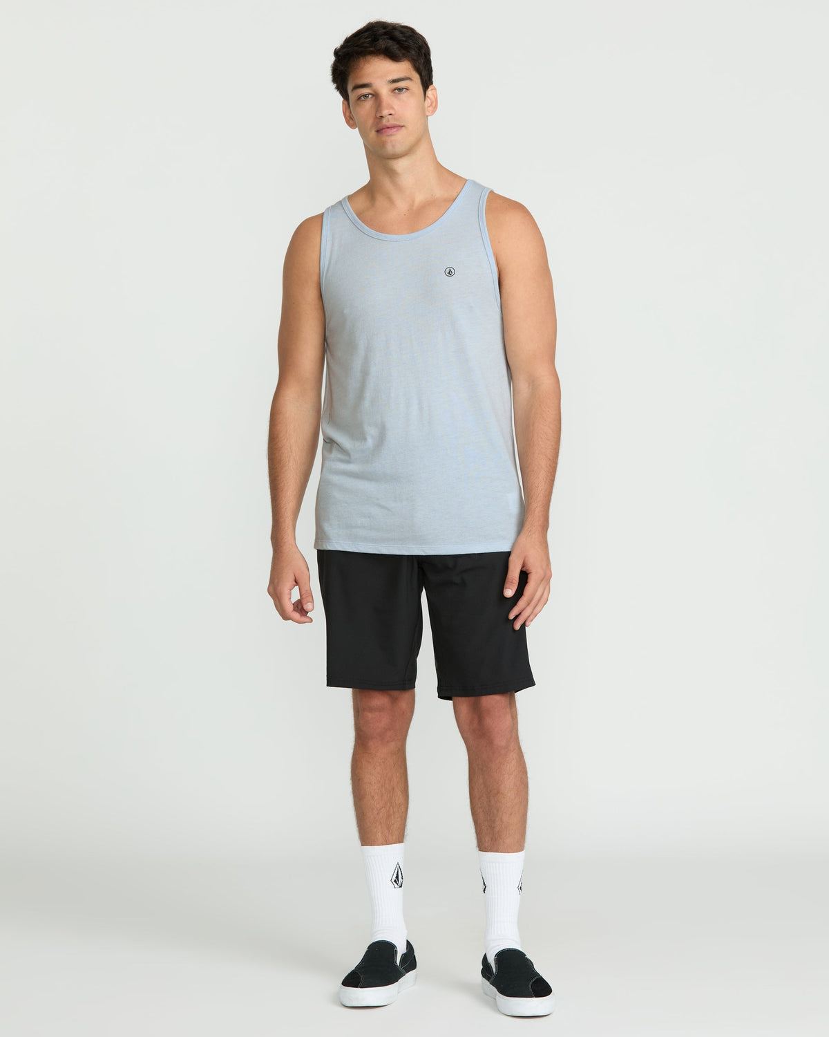 Men's Solid Heather Tank Carolina Blue - Volcom