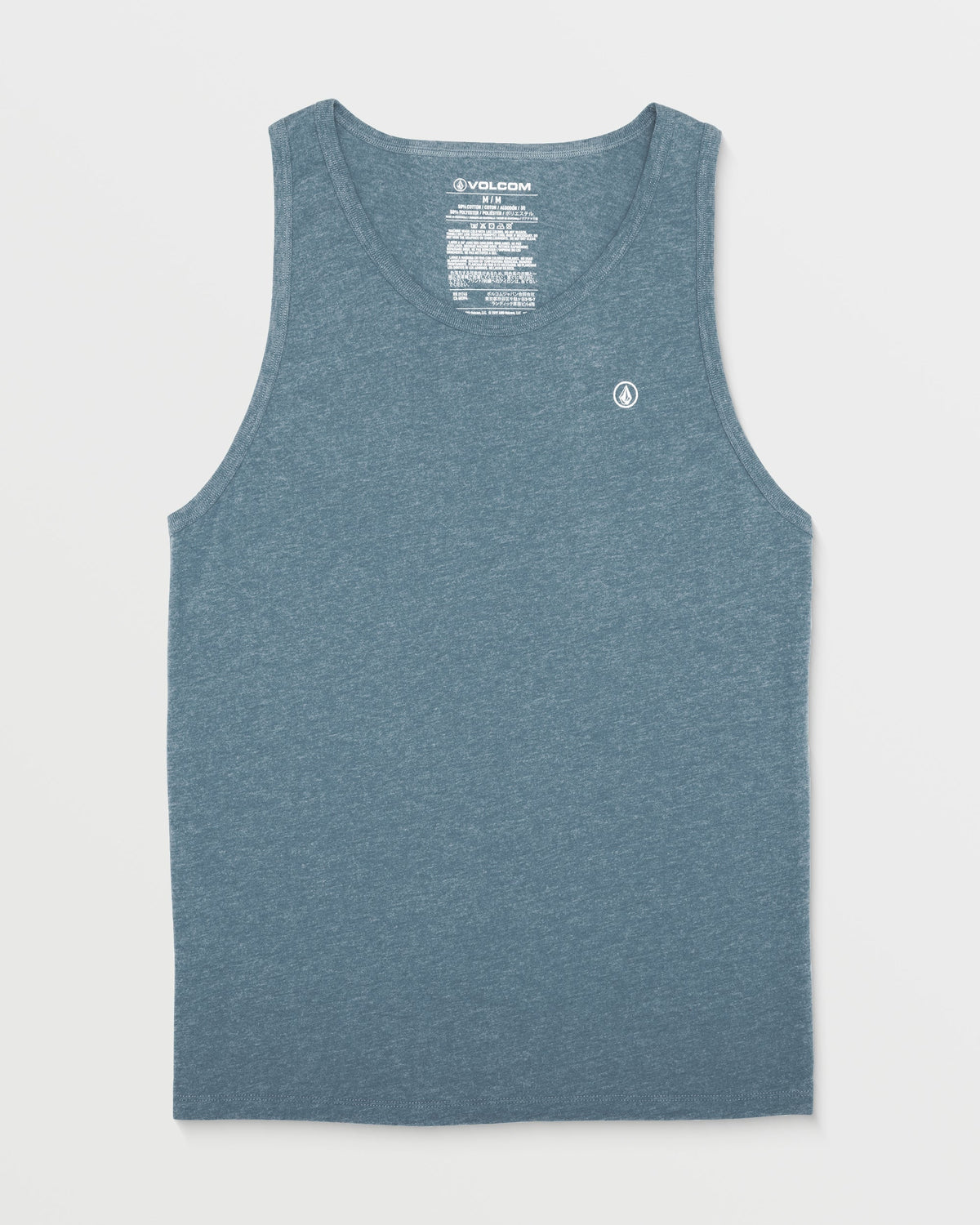 Men's Solid Heather Tank Stormy Blue - Volcom