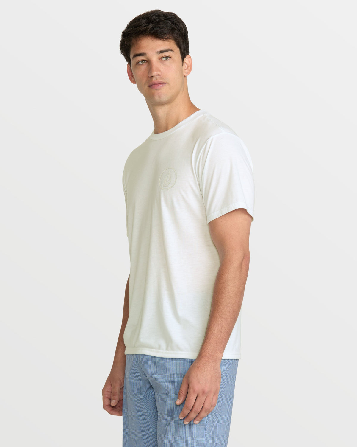 Men's Stone Tech Short Sleeve Tee White - Volcom