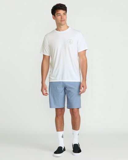 Men's Stone Tech Short Sleeve Tee White - Volcom
