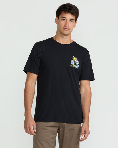 Men's Dropped This Short Sleeve Tee Antique Black - Volcom