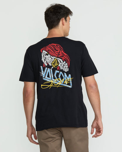 Men's Dropped This Short Sleeve Tee Antique Black - Volcom