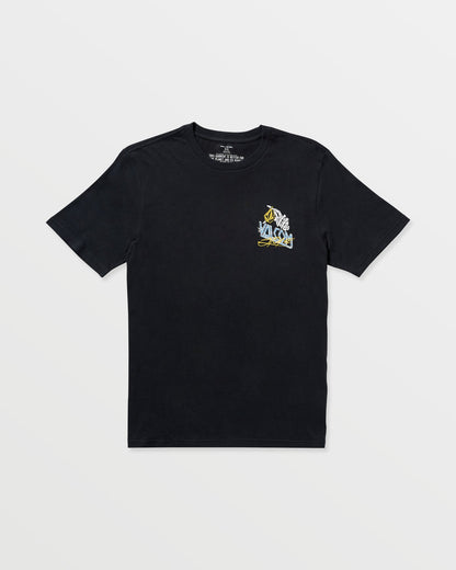 Men's Dropped This Short Sleeve Tee Antique Black - Volcom
