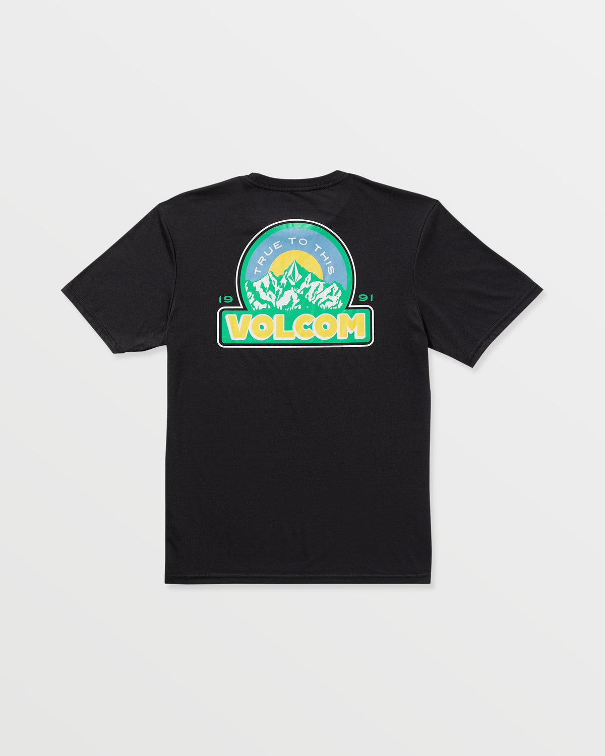 Men's Techtonic Tech Short Sleeve Tee Black - Volcom