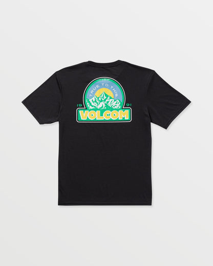 Men's Techtonic Tech Short Sleeve Tee Black - Volcom