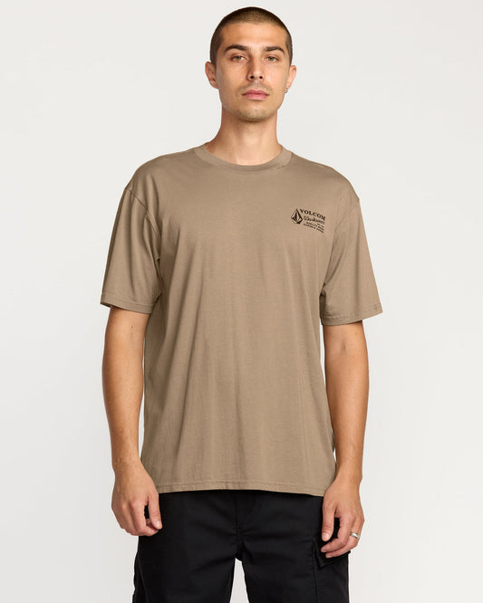 Men's Workwear Short Sleeve Tee Brindle - Volcom