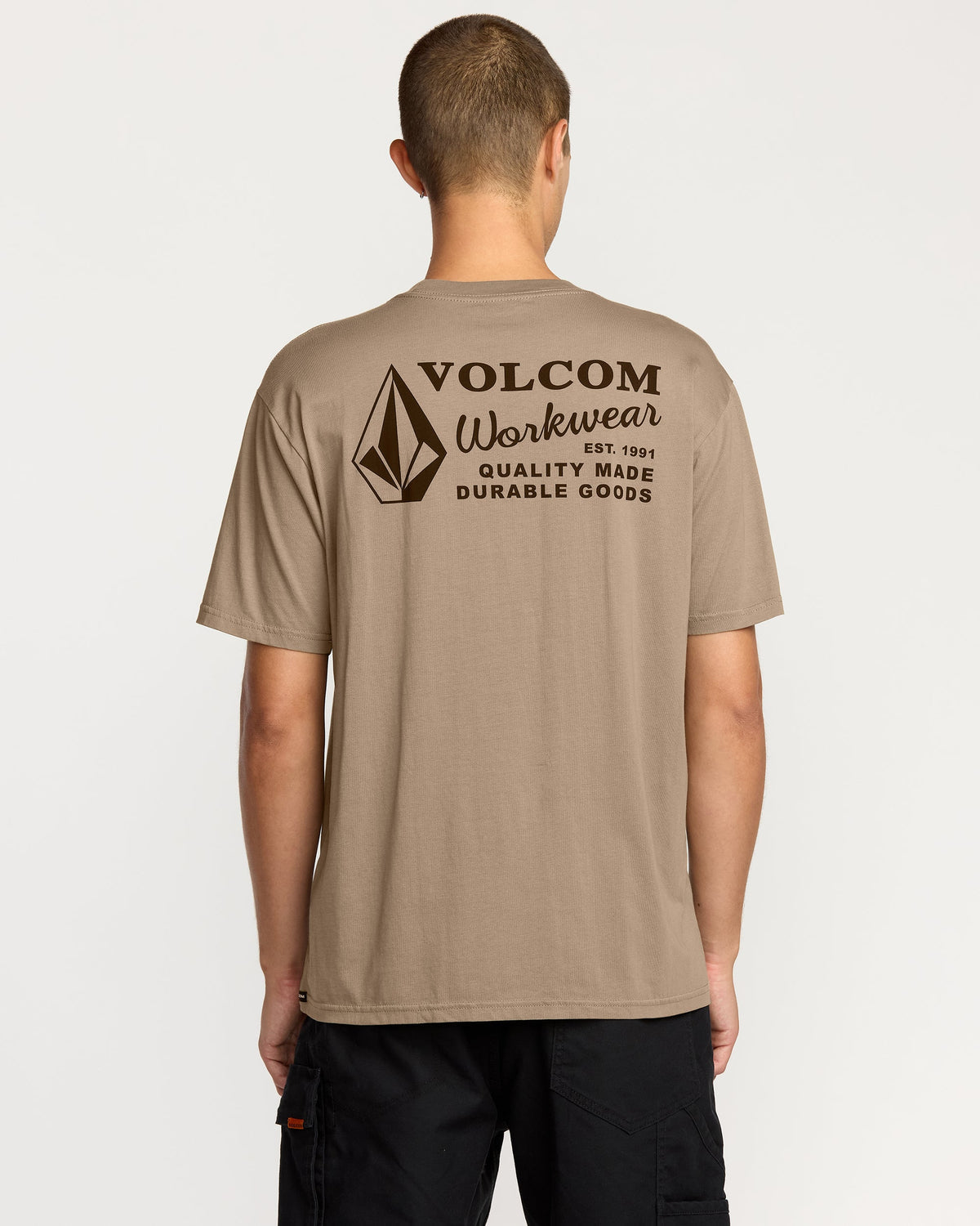 Men's Workwear Short Sleeve Tee Brindle - Volcom