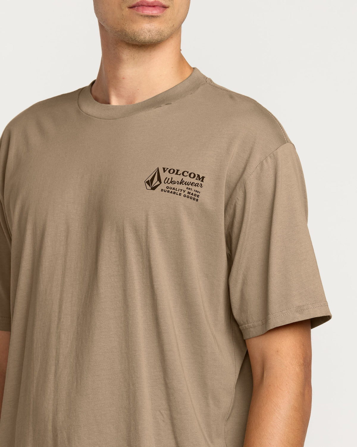 Men's Workwear Short Sleeve Tee Brindle - Volcom