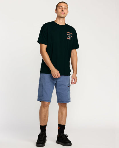 Men's Enamel Short Sleeve Tee Black - Volcom