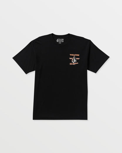 Men's Enamel Short Sleeve Tee Black - Volcom