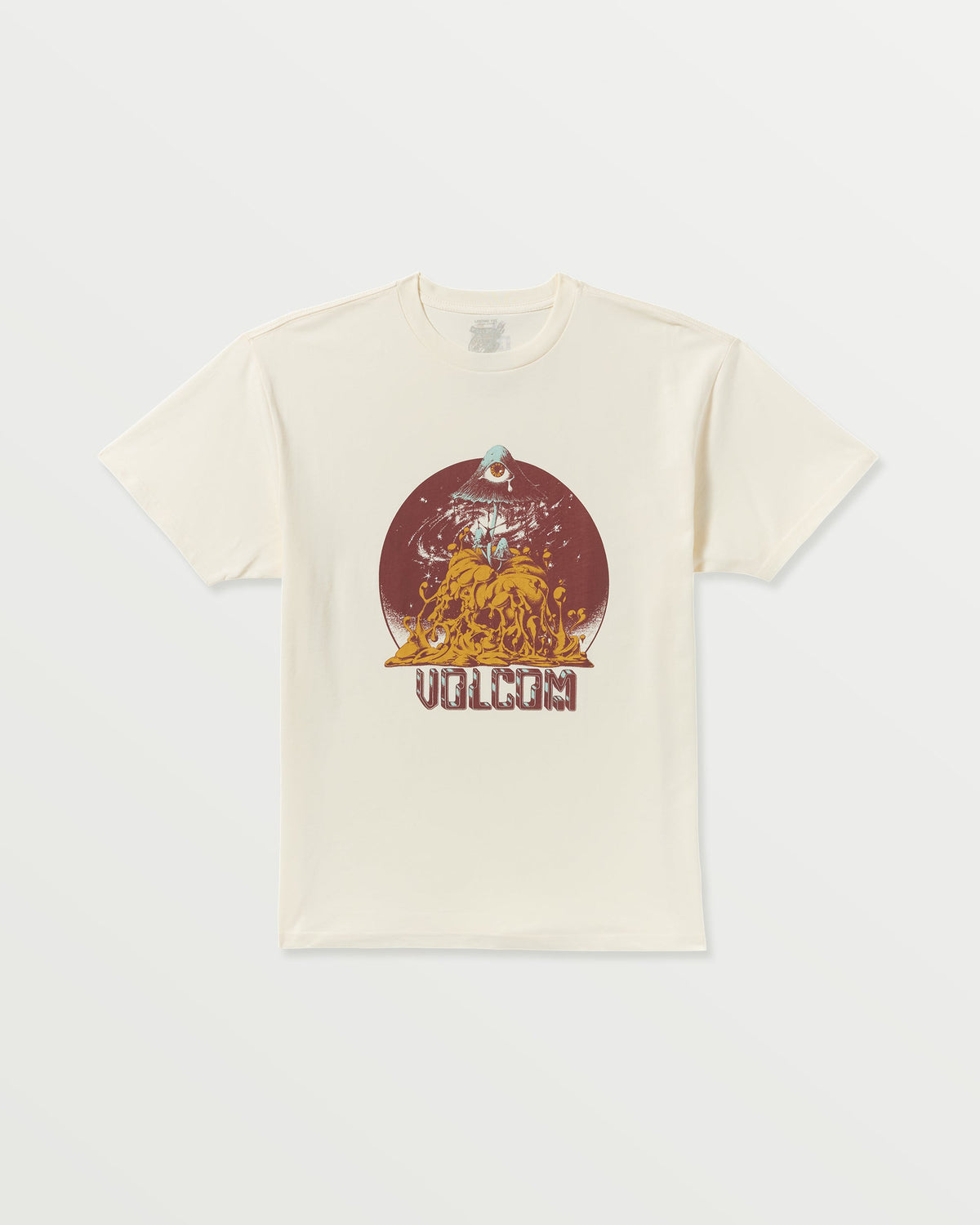 Men's Featured Artist Callum Rooney Short Sleeve Tee Off White - Volcom