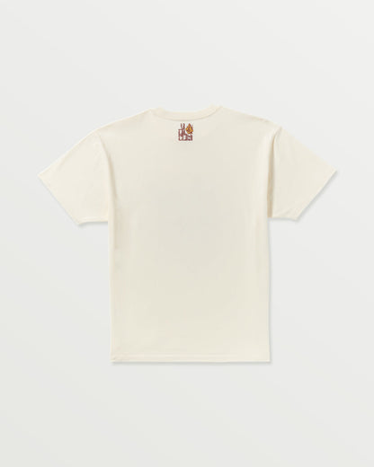 Men's Featured Artist Callum Rooney Short Sleeve Tee Off White - Volcom
