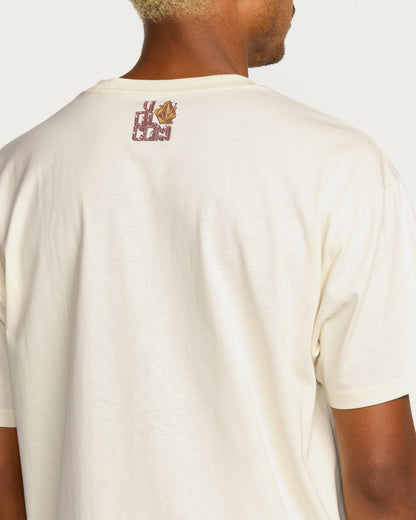 Men's Featured Artist Callum Rooney Short Sleeve Tee Off White - Volcom