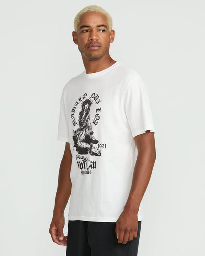 Men's Nui Loa Short Sleeve Tee Off White - Volcom