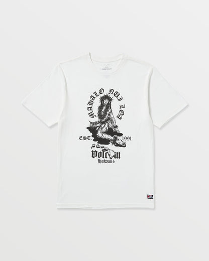 Men's Nui Loa Short Sleeve Tee Off White - Volcom