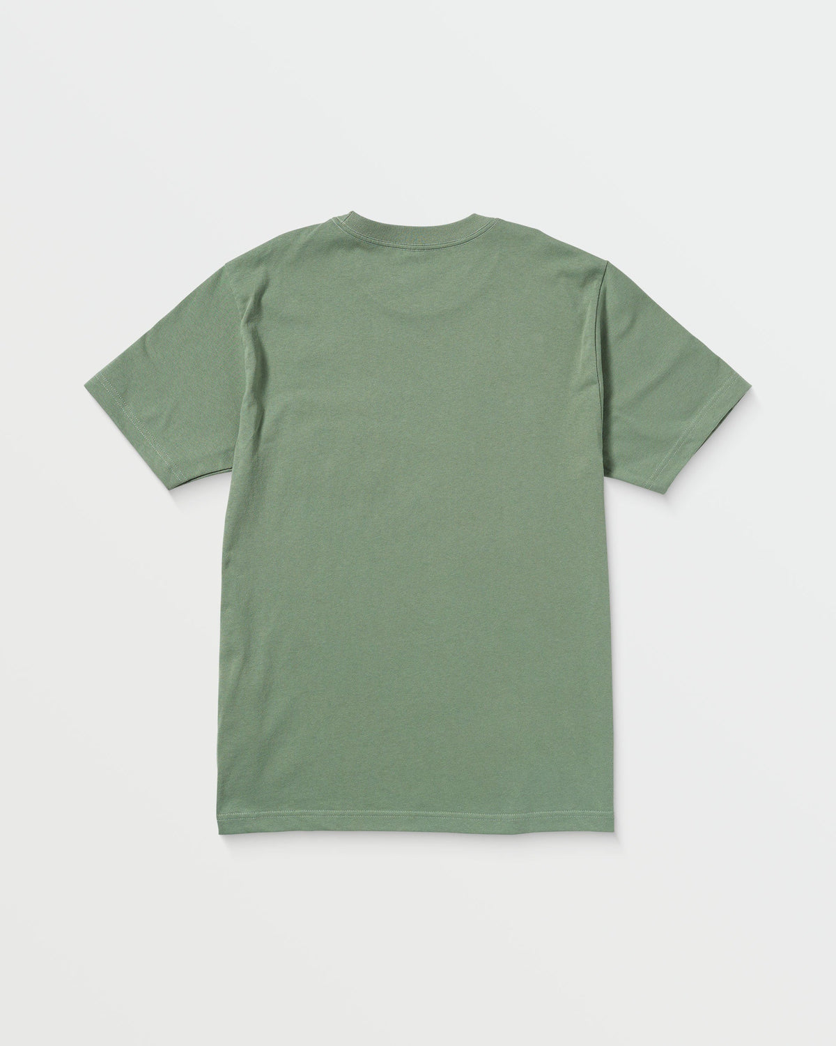 Men's Woven Label Pocket Tee Light Olive - Volcom
