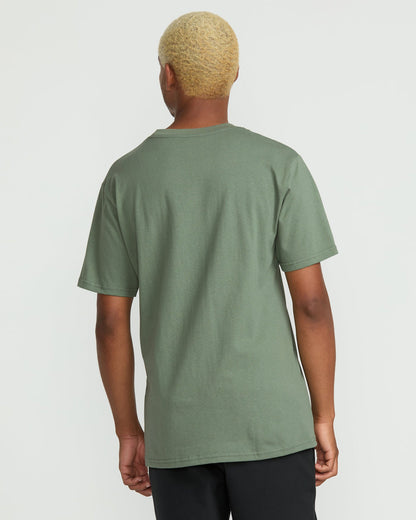 Men's Rotation Short Sleeve Tee Light Olive - Volcom