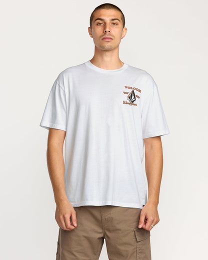 Men's Enamel Short Sleeve Tee White - Volcom