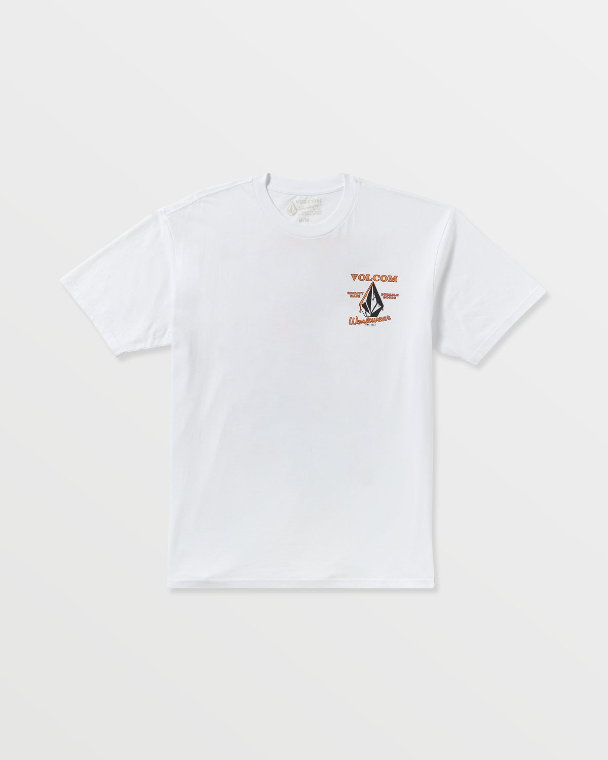 Men's Enamel Short Sleeve Tee White - Volcom
