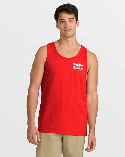 Men's Revel Tank Chili Red - Volcom