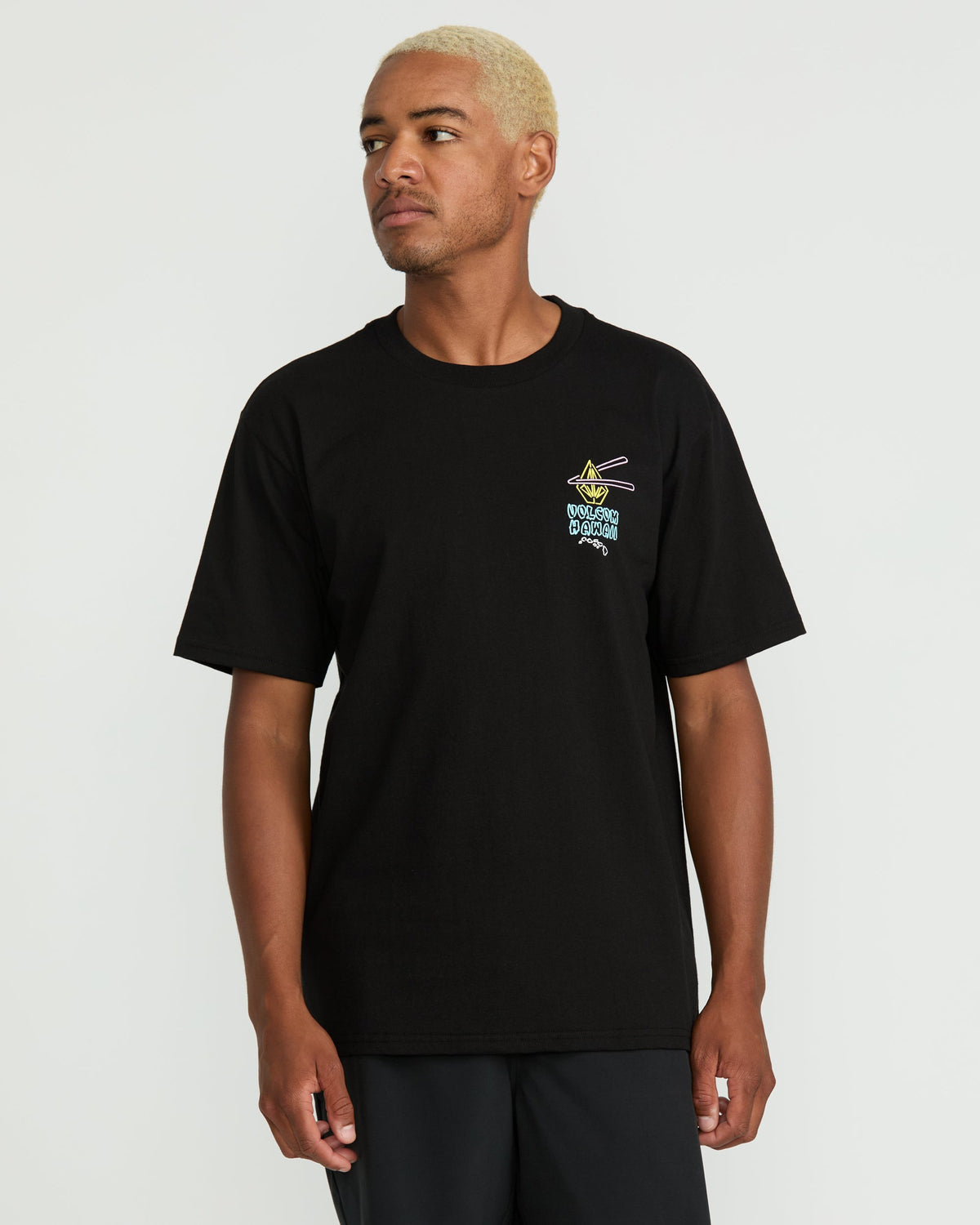 Men's Noodz Short Sleeve Tee Black - Volcom
