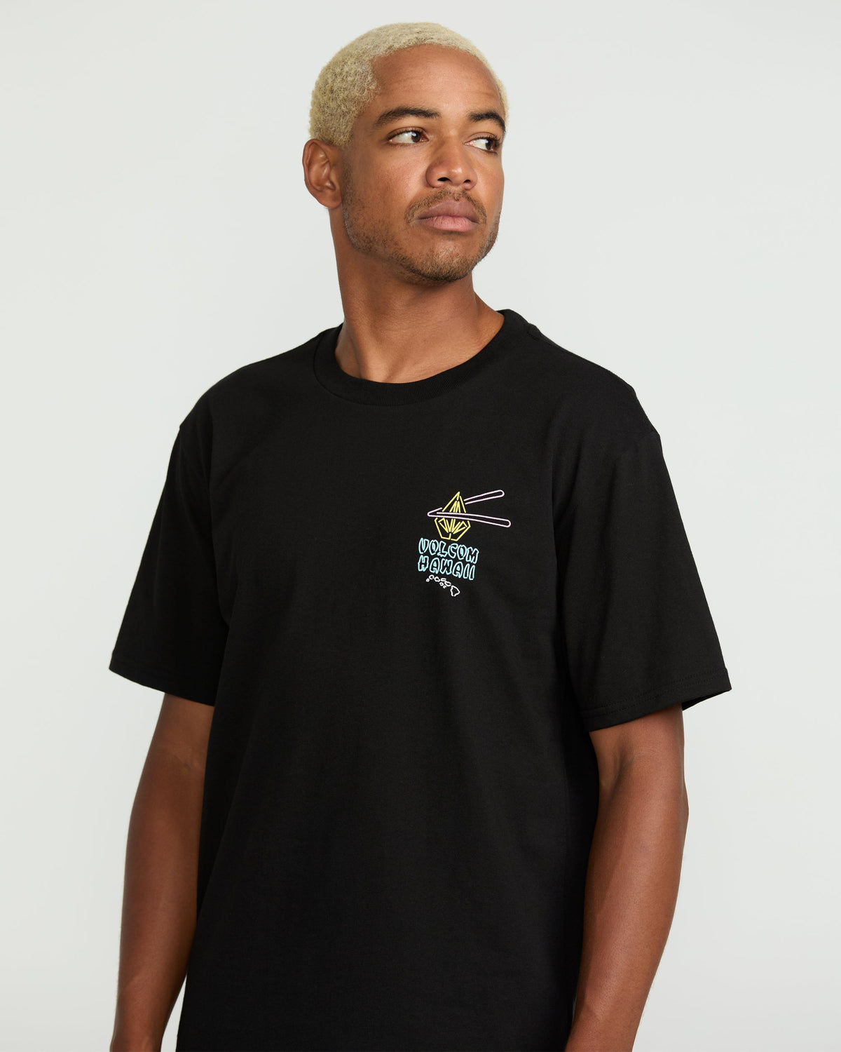Men's Noodz Short Sleeve Tee Black - Volcom