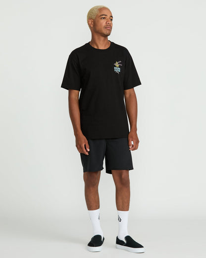 Men's Noodz Short Sleeve Tee Black - Volcom