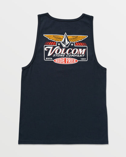 Men's Revel Tank Navy - Volcom