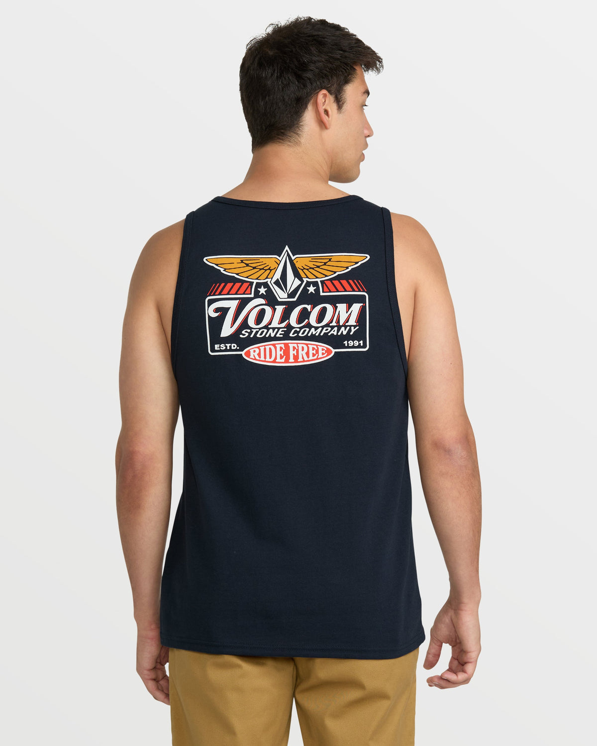 Men's Revel Tank Navy - Volcom
