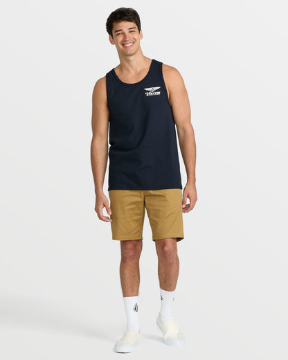 Men's Revel Tank Navy - Volcom