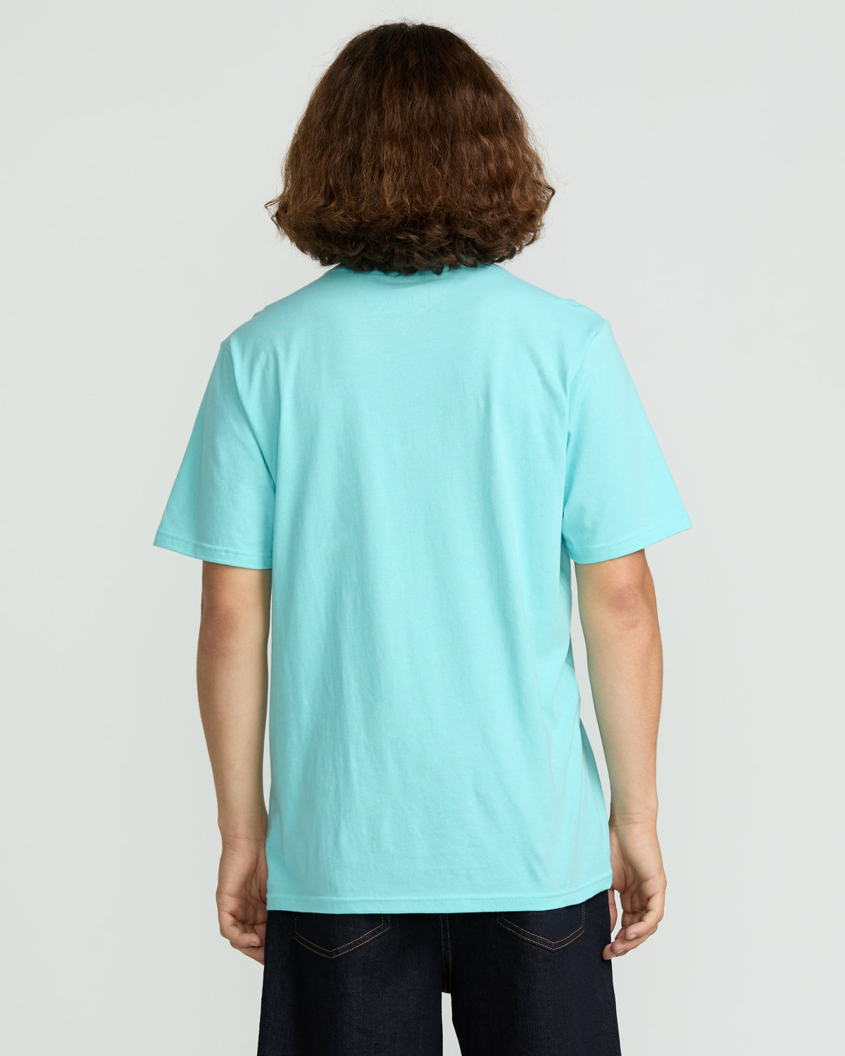 Men's Solid Short Sleeve Shirt Pocket Tee Poolside - Volcom