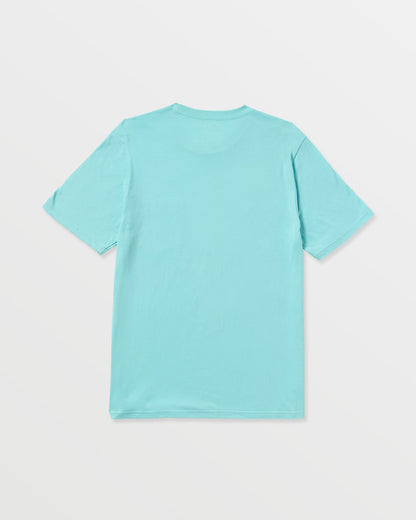Men's Solid Short Sleeve Shirt Pocket Tee Poolside - Volcom