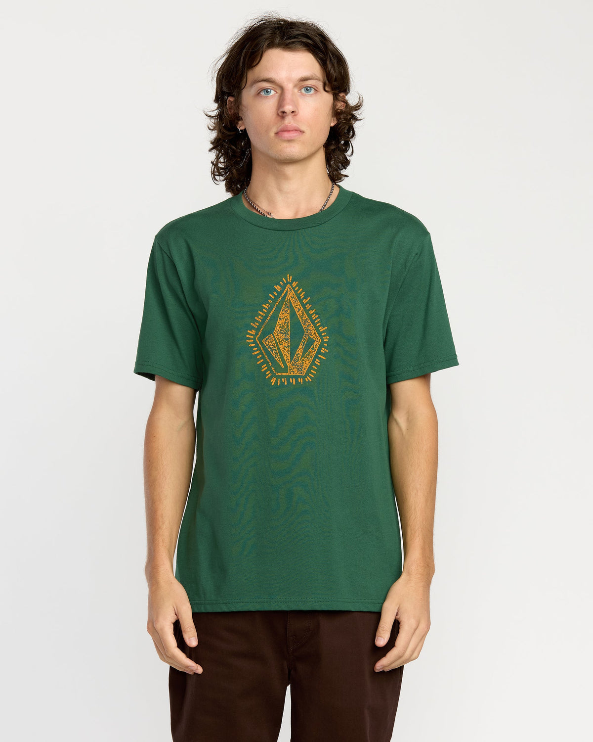 Men's Stone Lore Short Sleeve Tee Vineyard Green - Volcom