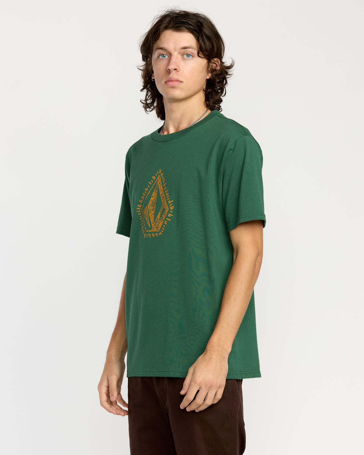 Men's Stone Lore Short Sleeve Tee Vineyard Green - Volcom