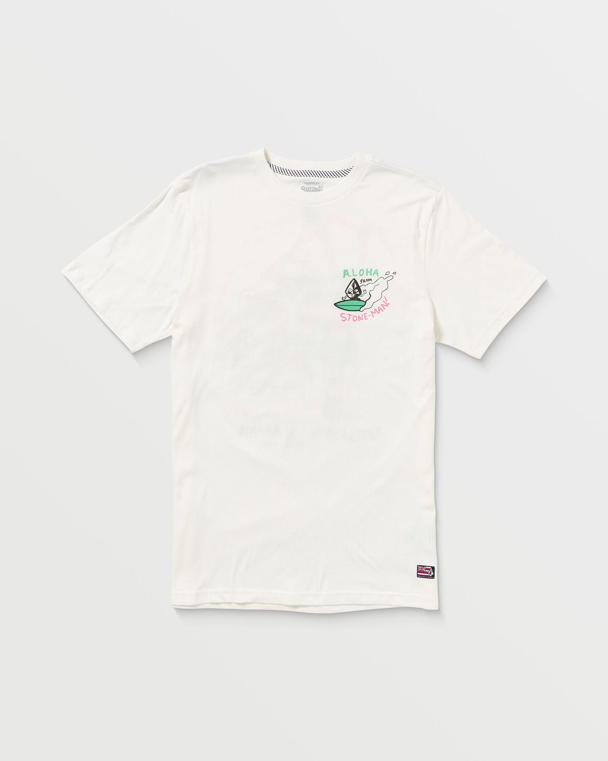 Men's Drewtoonz Short Sleeve Tee Off White - Volcom