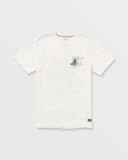 Men's Drewtoonz Short Sleeve Tee Off White - Volcom