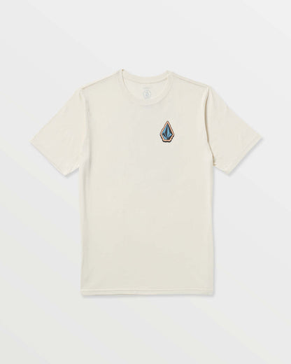 Men's Chandler Short Sleeve Tee Off White Heather - Volcom