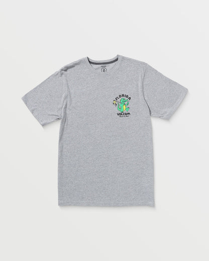 Men's Gatornation Short Sleeve Tee Heather Grey - Volcom