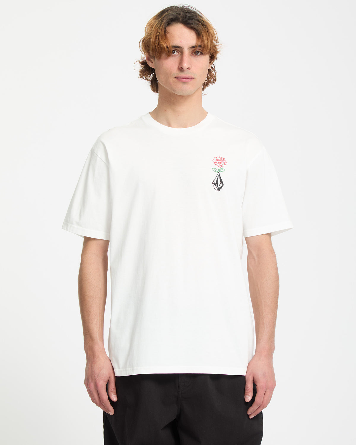 Men's Pleasantry Short Sleeve Tee Off White - Volcom