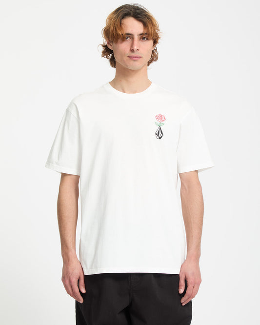 Men's Pleasantry Short Sleeve Tee Off White - Volcom