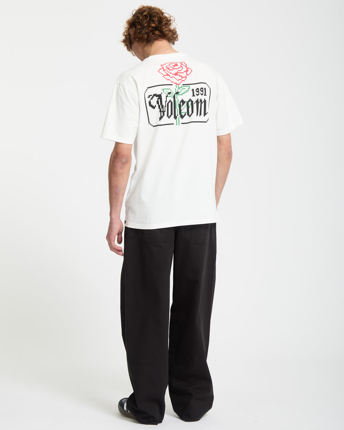 Men's Pleasantry Short Sleeve Tee Off White - Volcom