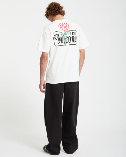 Men's Pleasantry Short Sleeve Tee Off White - Volcom