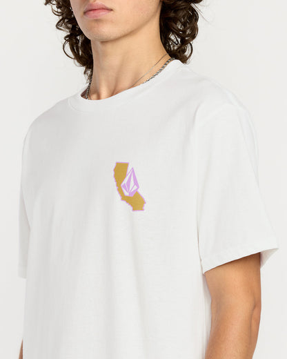 Men's California Dreaming Short Sleeve Tee White - Volcom